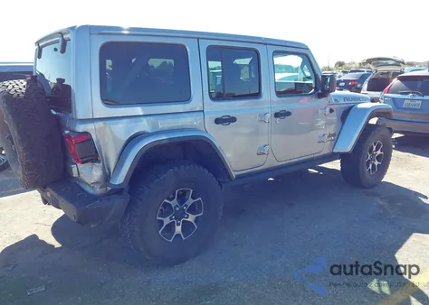 2018 Jeep Wrangler Unlimited Rubicon 4X4 из США, поврежденный, VIN 1C4HJXFGXJW262295
